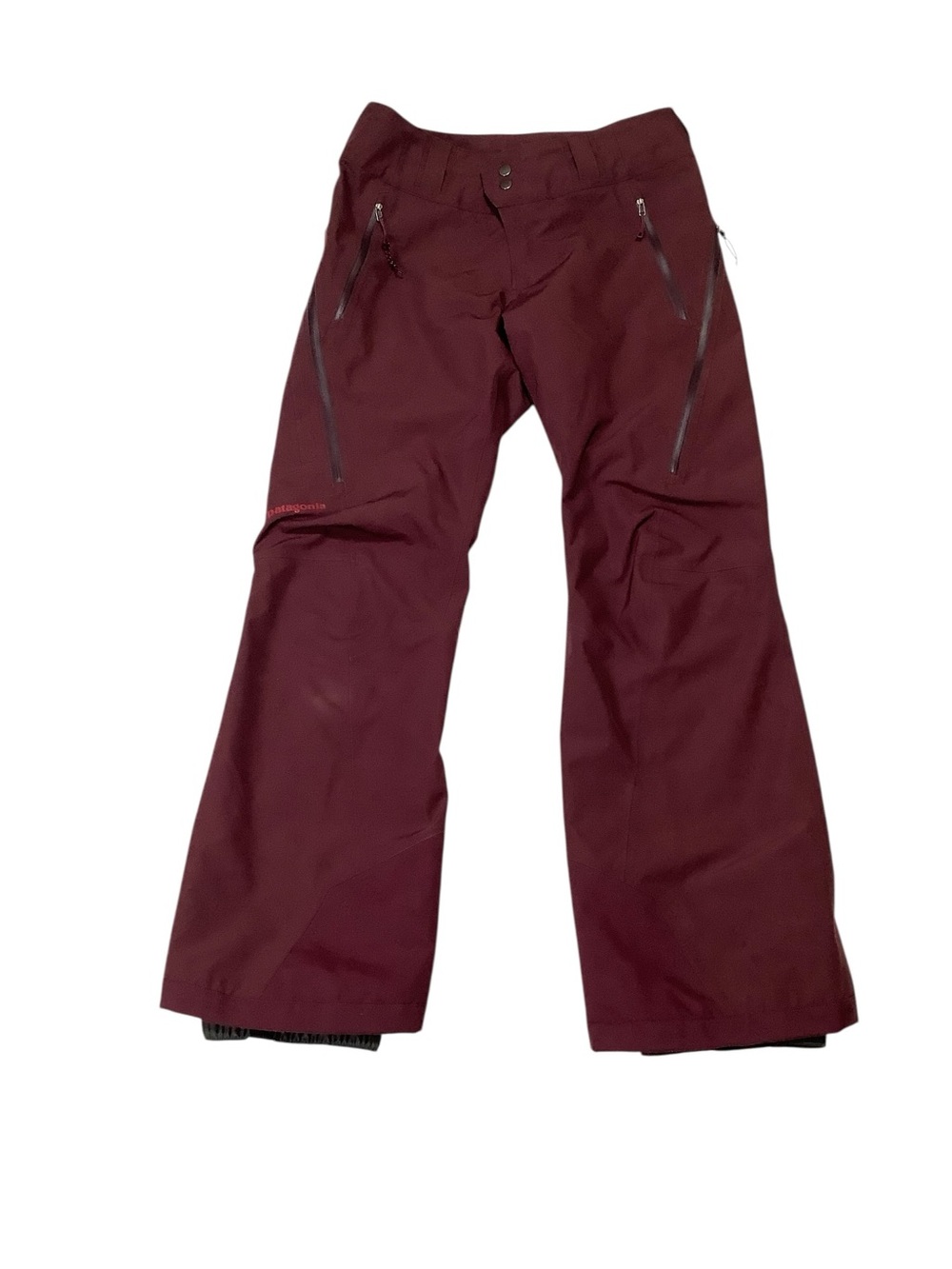 Patagonia Powderbowl Ski Snowboard Pant Sz Small Plum